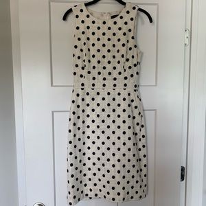 NWOT J.Crew Polka Dot Dress